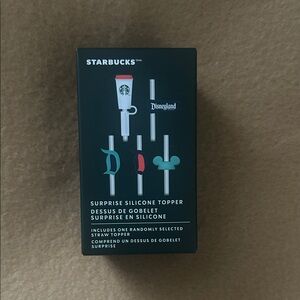 Starbucks/Disney Mystery Box Silicone Topper with Disney Designs